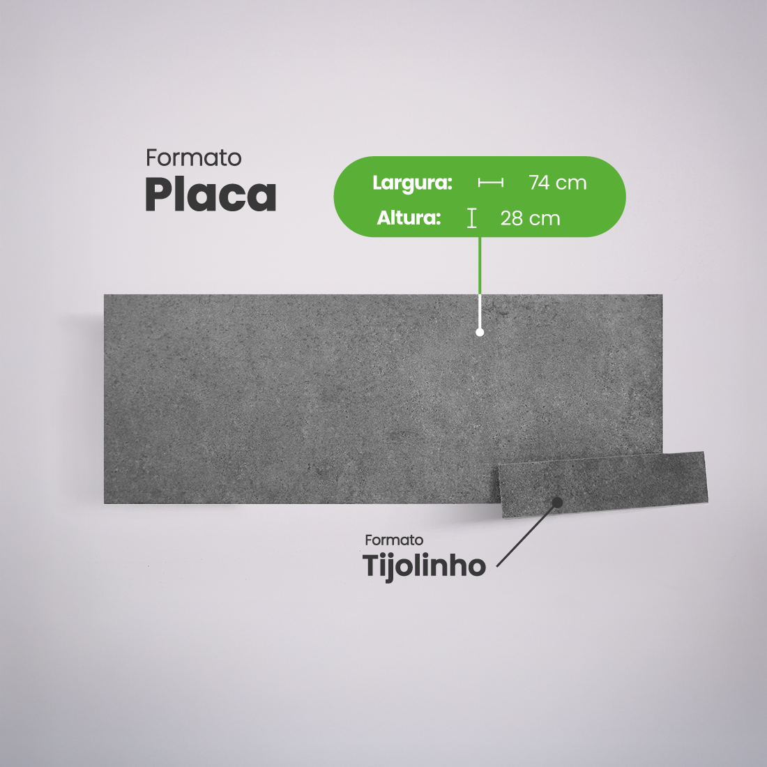 Revestimento Autocolante Coleção Pedras Formato Placa
