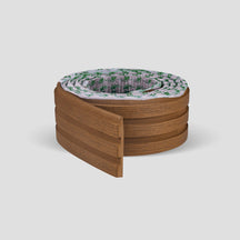 Painel Ripado Laminado de EVA Autocolante | Linha Madeto - Meu Rodapé