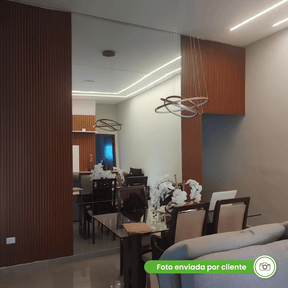 Painel Ripado Laminado de EVA | Linha Madeto | Meu Rodapé