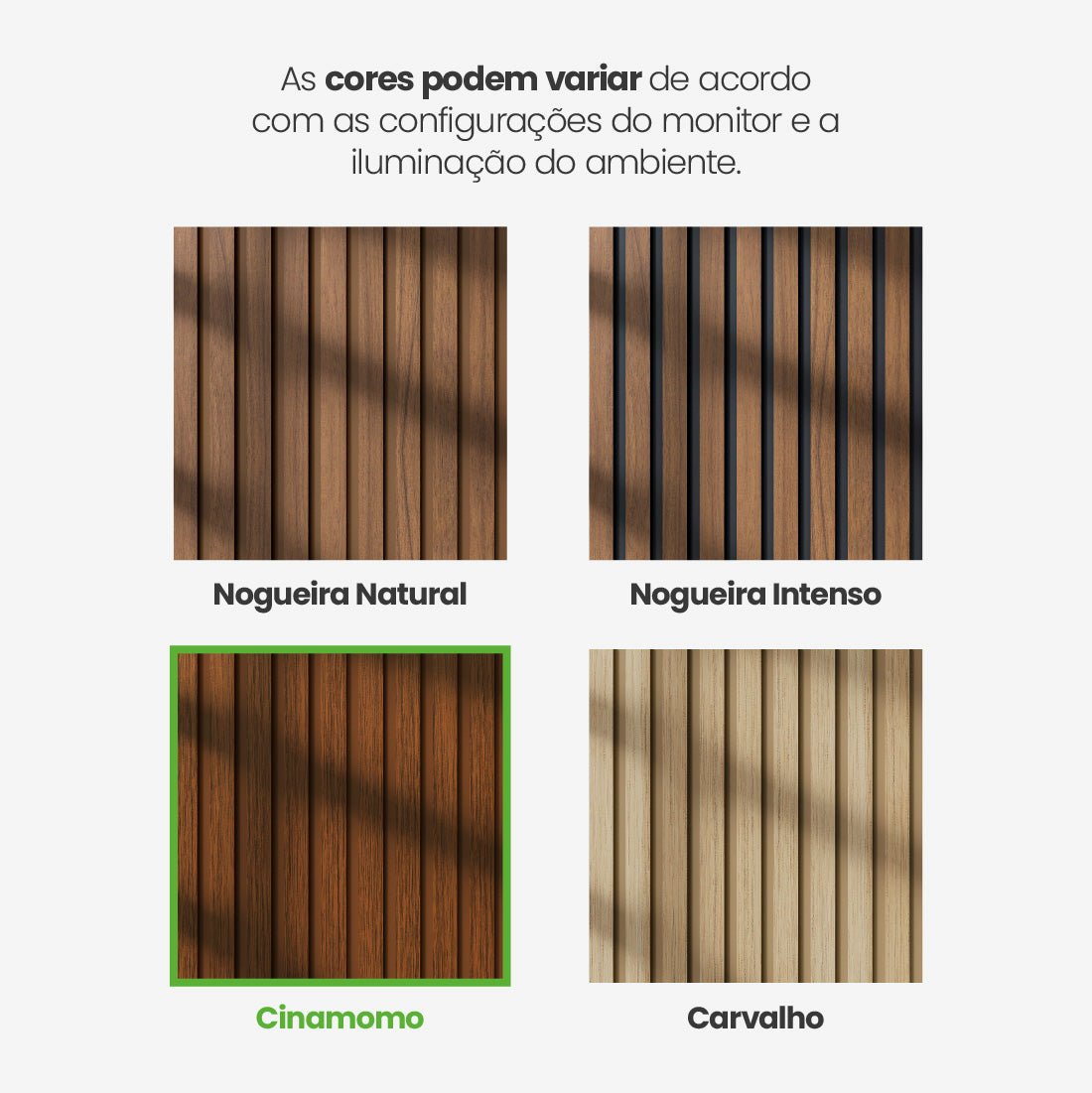 Painel Ripado Laminado de EVA Autocolante | Linha Madeto - Meu Rodapé