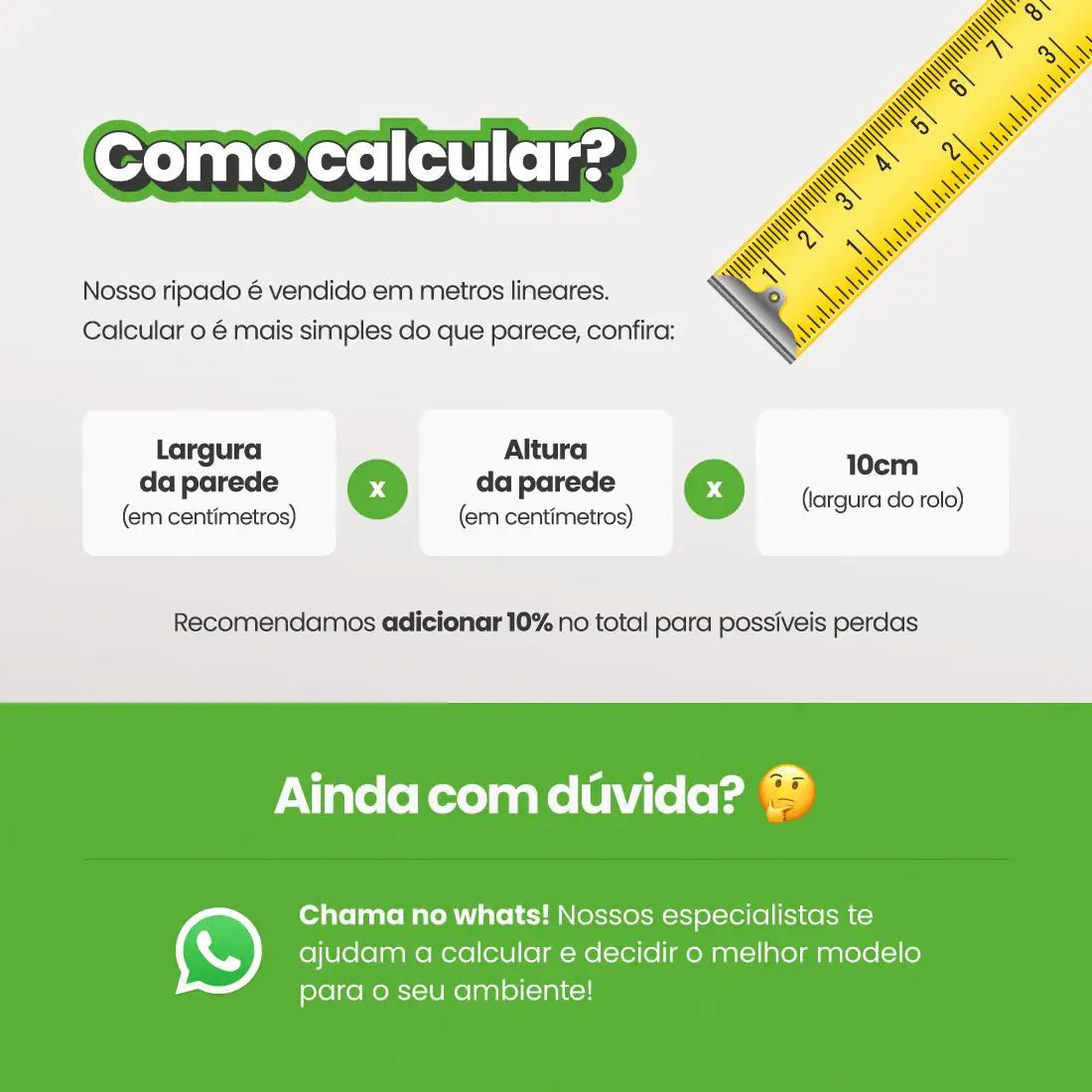 Painel Ripado Laminado de EVA Autocolante | Linha Play-Meu-Rodape--