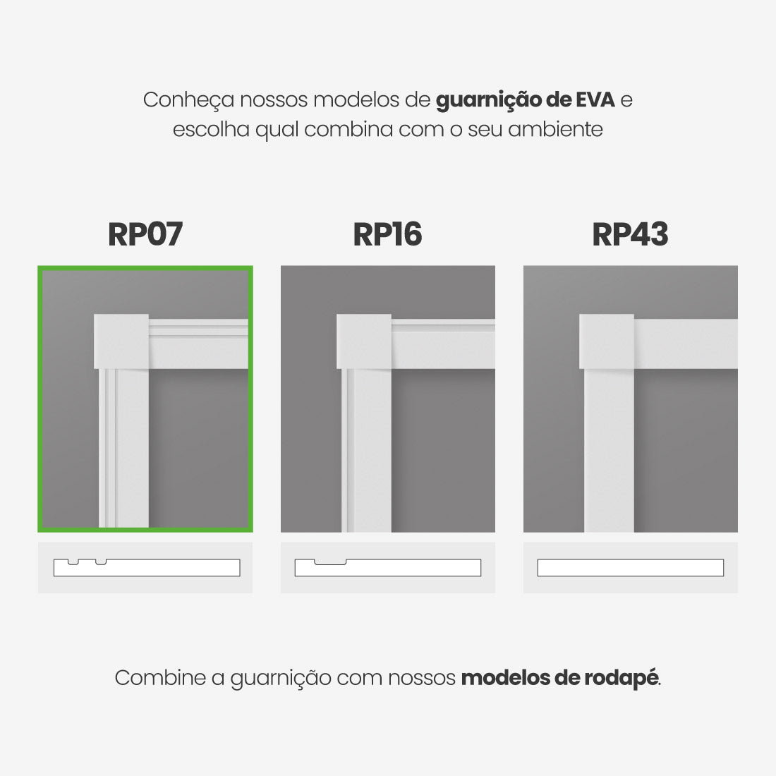 Guarnição de Janelas | RP07 - Meu Rodapé