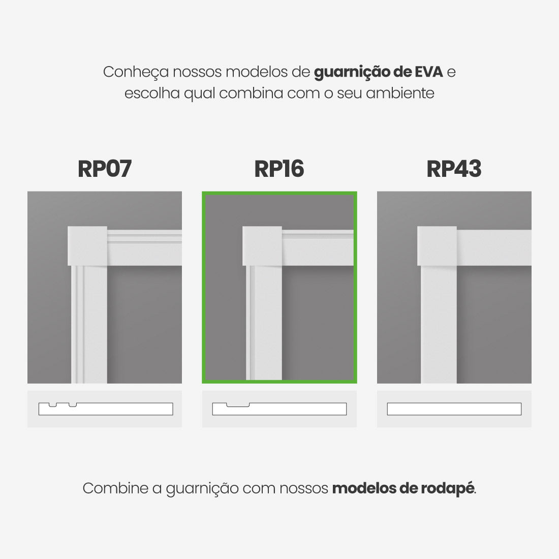Guarnição de Janelas | RP16 - Meu Rodapé