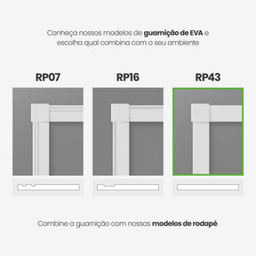 Guarnição de Janelas | RP43 - Meu Rodapé