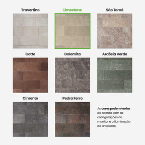 Revestimento Tijolinho Autocolante em Pedra Flexível - Meu Rodapé