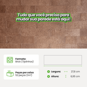 Revestimento Pedra Flexível Autocolante | Linha Petra - Meu Rodapé