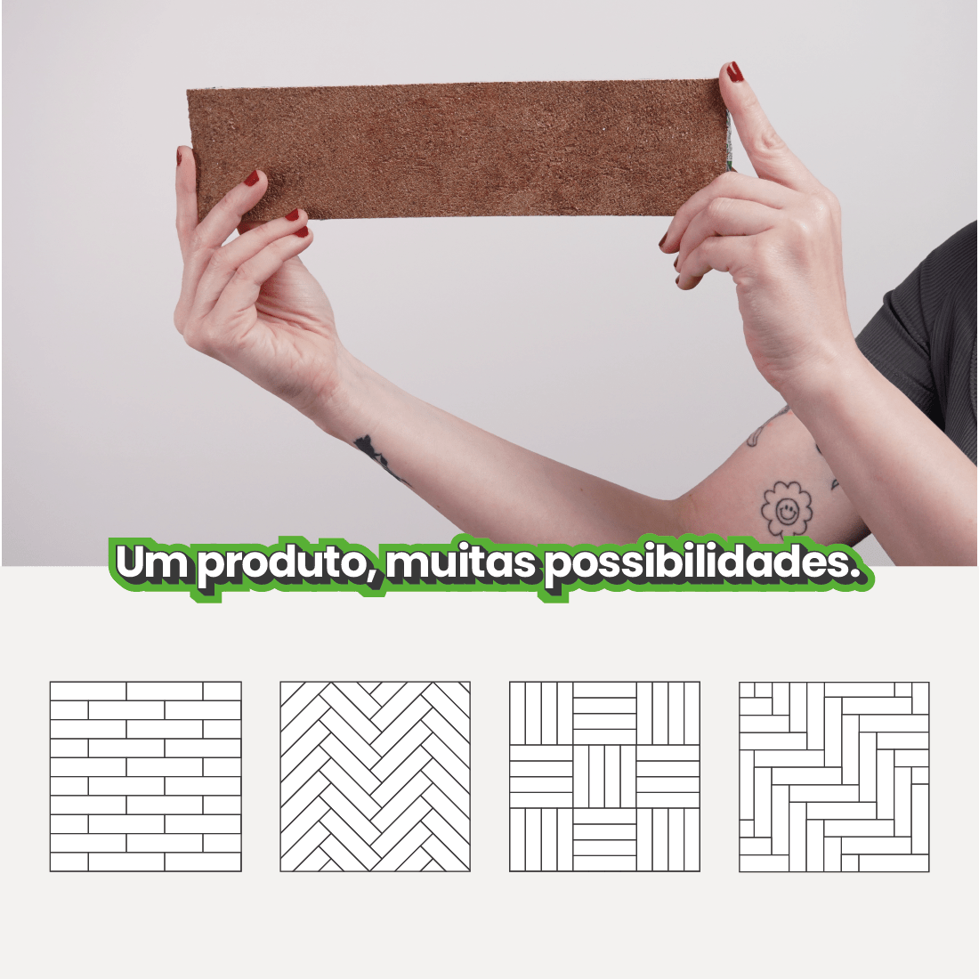 Revestimento Pedra Flexível Autocolante | Linha Petra - Meu Rodapé