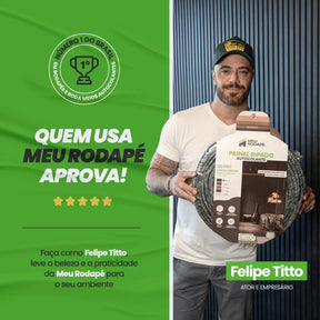 Kit Cabeceira Painel Ripado Autocolante | Linha Play-Meu-Rodape--