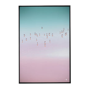 Quadro Decorativo Flamingos Uyini | Patricia Schussel Gomes