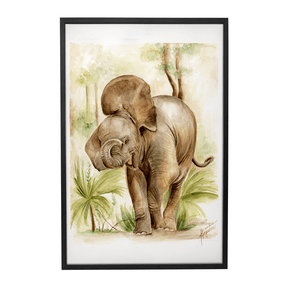 Quadro Decorativo Elefante | Nanda Peyroton