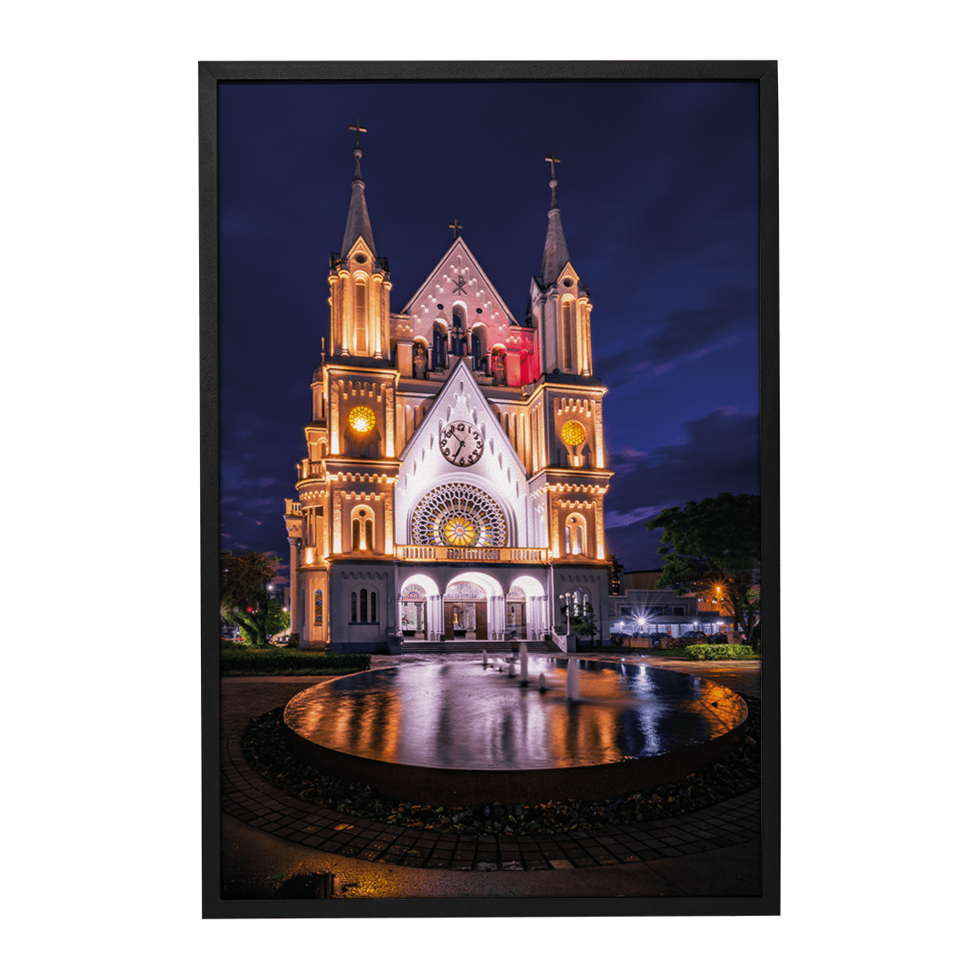 Quadro Decorativo Igreja Matriz Itajaí | Samuel Pereira