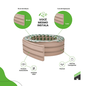 Kit Cabeceira Painel Ripado | Linha Play - Meu Rodapé