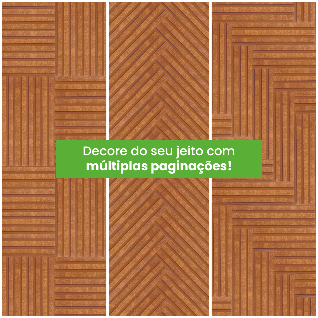 Kit Ripado MULTI | Urban | Meu Rodapé