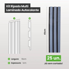 Kit Ripado MULTI | Urban | Meu Rodapé-Meu-Rodape--