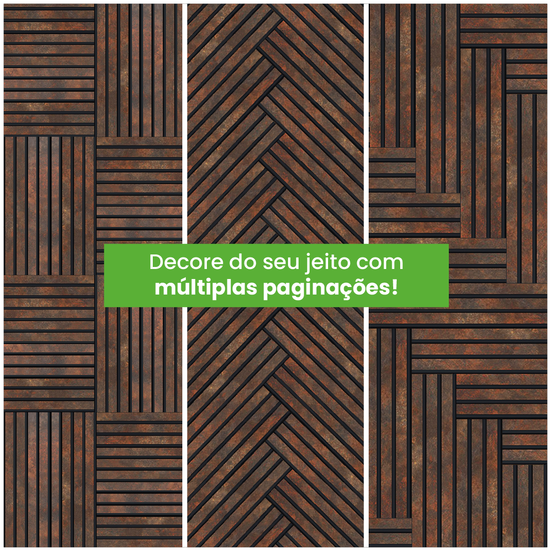 Kit Ripado MULTI | Urban | Meu Rodapé