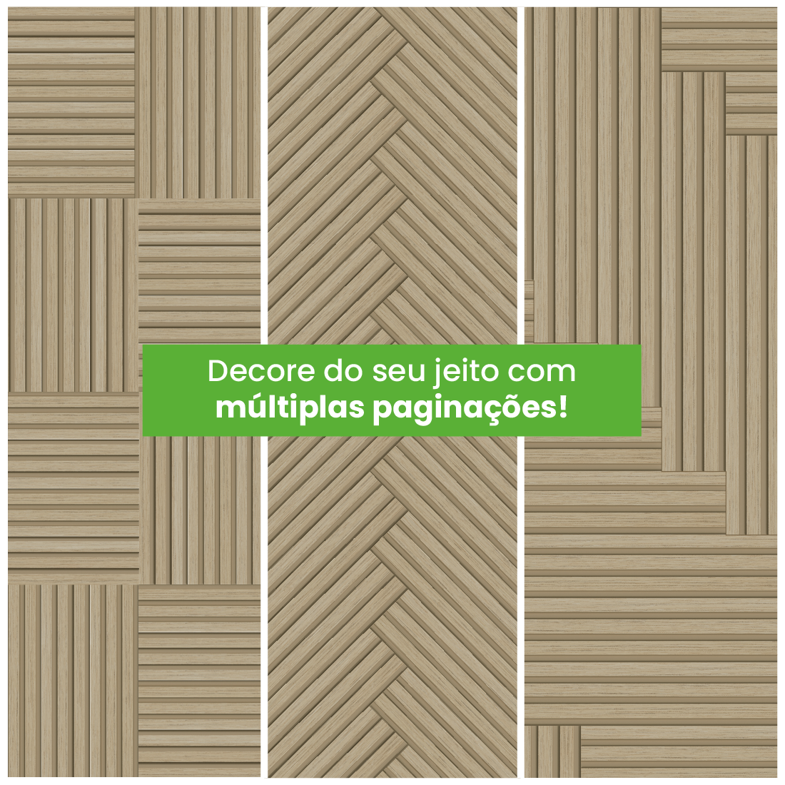 Kit Ripado MULTI | Madeto | Meu Rodapé