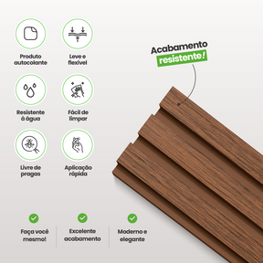 Kit Ripado MULTI | Madeto | Meu Rodapé