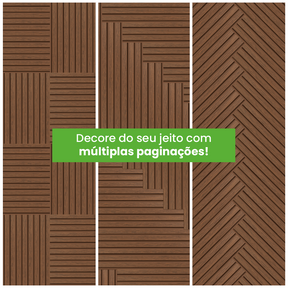 Kit Ripado MULTI | Madeto | Meu Rodapé