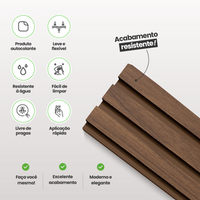 Kit Ripado MULTI | Madeto | Meu Rodapé