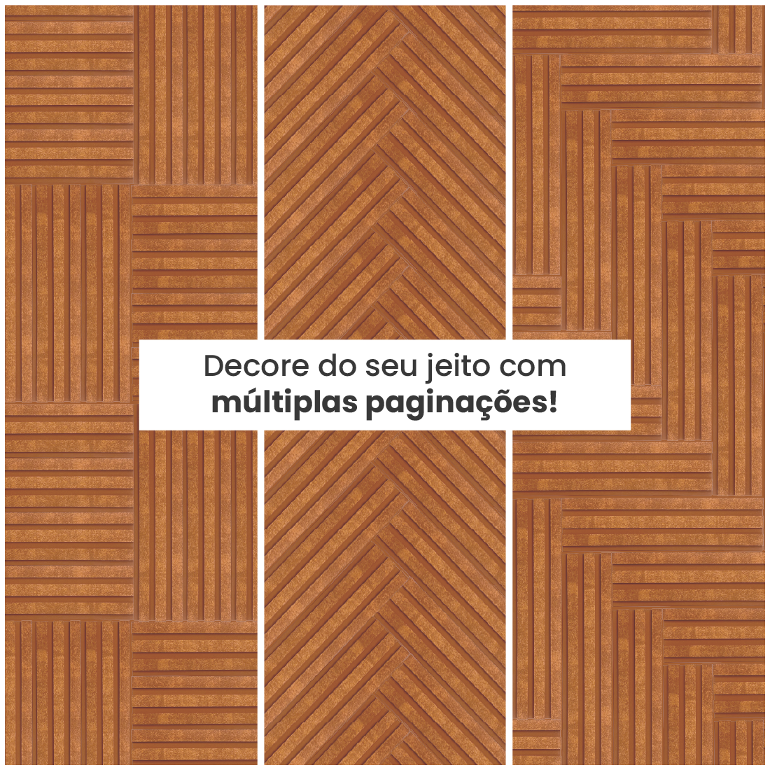 Kit Ripado MULTI | Urban | Meu Rodapé