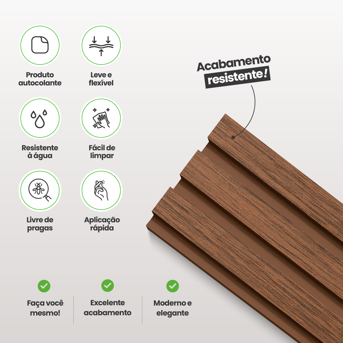 Kit Ripado MULTI | Madeto | Meu Rodapé