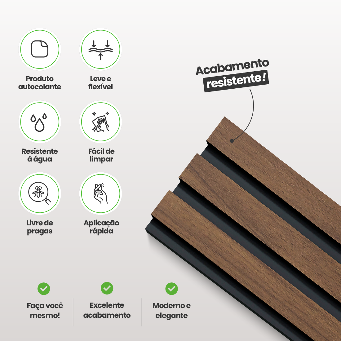 Kit Ripado MULTI | Madeto | Meu Rodapé