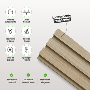 Kit Ripado MULTI | Madeto | Meu Rodapé