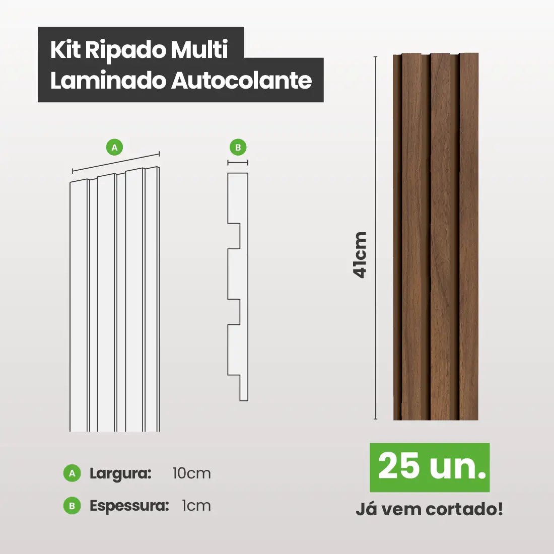Kit Ripado MULTI | Madeto | Meu Rodapé-Meu-Rodape--