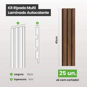 Kit Ripado MULTI | Madeto | Meu Rodapé-Meu-Rodape--
