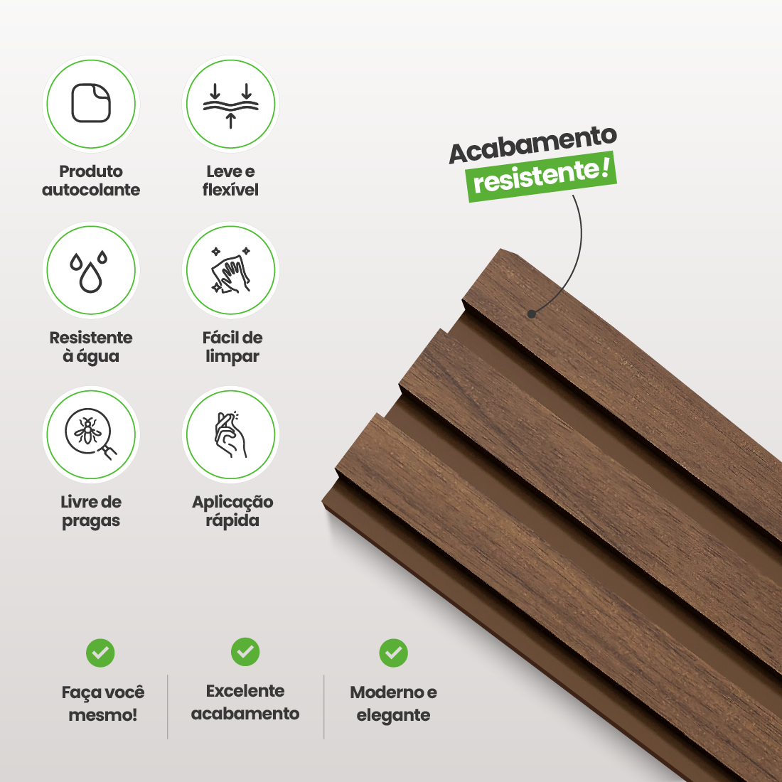 Kit Ripado MULTI | Madeto | Meu Rodapé