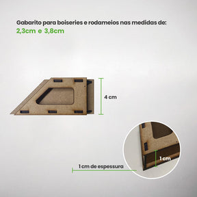 Kit para Instalação - Meu Rodapé
