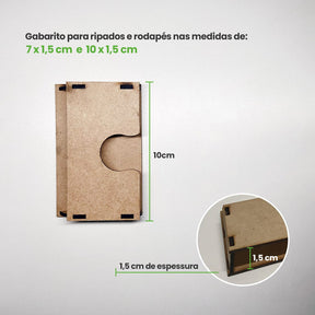 Kit para Instalação - Meu Rodapé