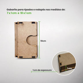 Kit para Instalação - Meu Rodapé