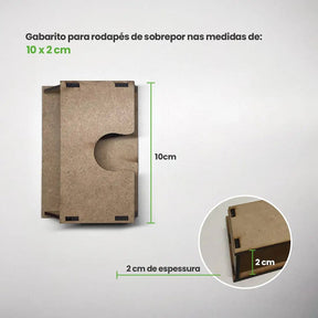 Kit para Instalação-Meu-Rodape--