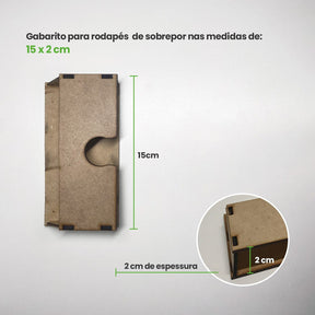 Kit para Instalação - Meu Rodapé