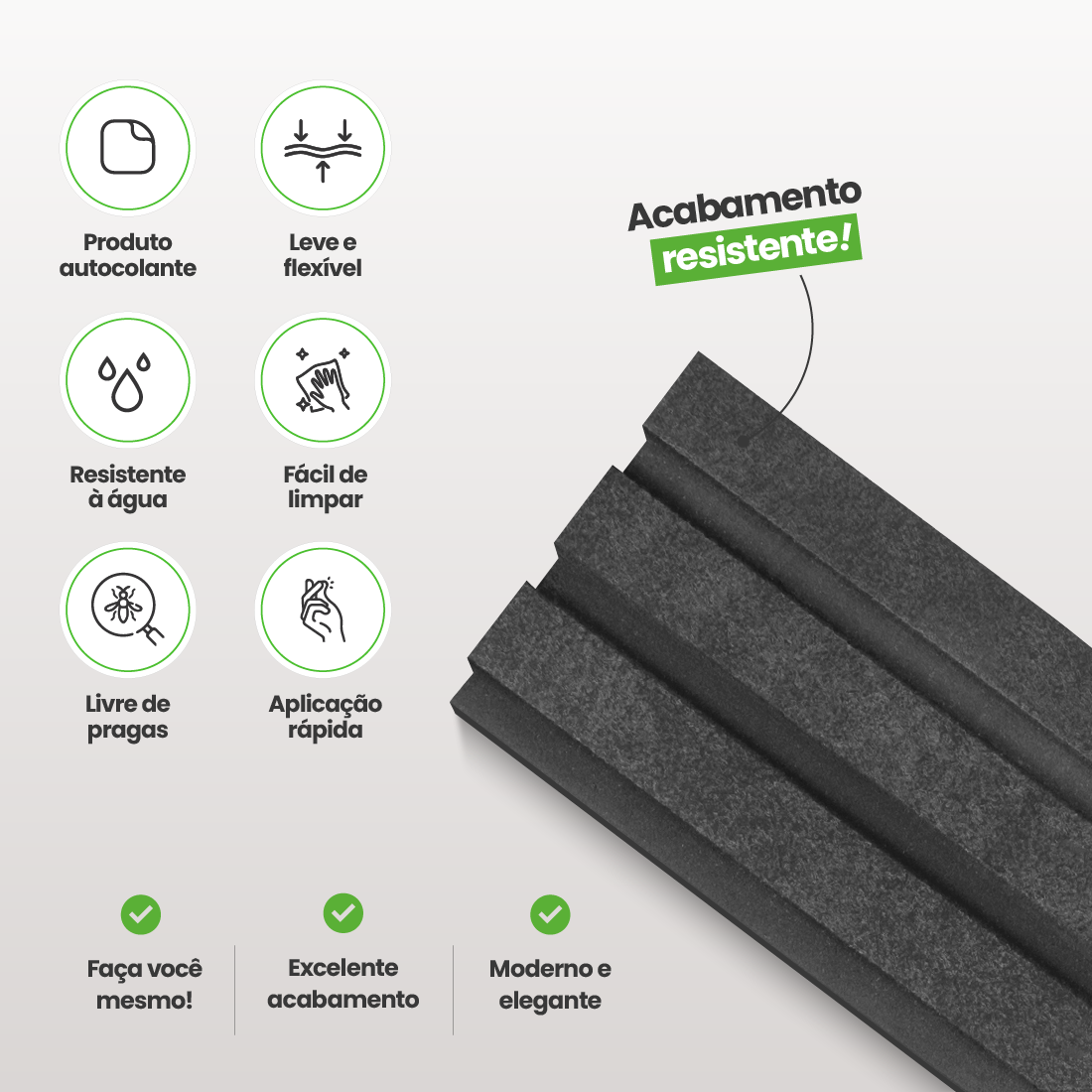 Kit Ripado MULTI | Urban | Meu Rodapé