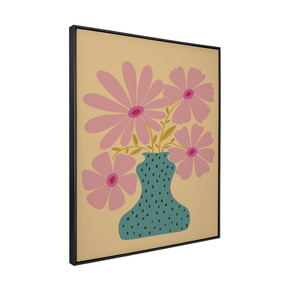 Quadro Decorativo Vaso de Flores | Gabi Thomeu