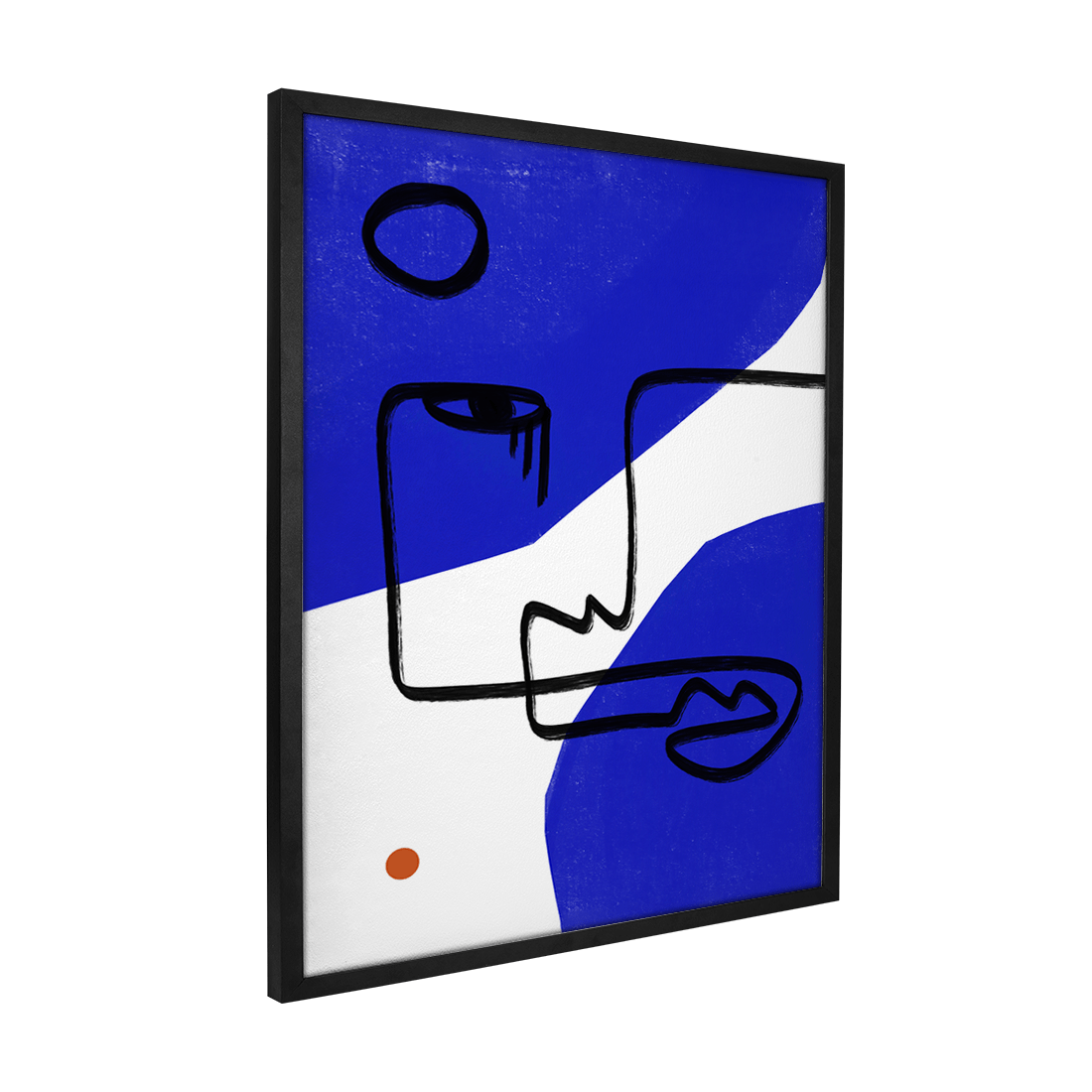 Quadro Decorativo Dor Azul | Daniel Ribeiro