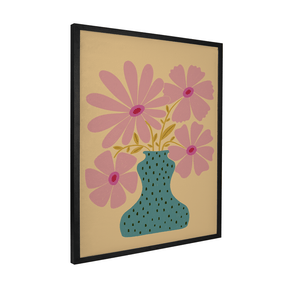 Quadro Decorativo Vaso de Flores | Gabi Thomeu