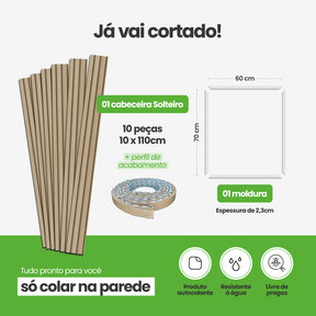 Kit Decoração para Quarto | Linha Decora Fácil - Meu Rodapé