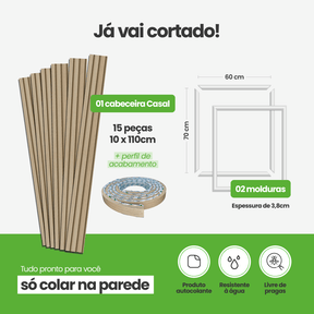 Kit Decoração para Quarto | Linha Decora Fácil - Meu Rodapé