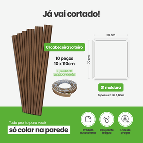 Kit Decoração para Quarto | Linha Decora Fácil - Meu Rodapé