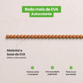 Rodameio Pérola em EVA Autocolante-Meu-Rodape--