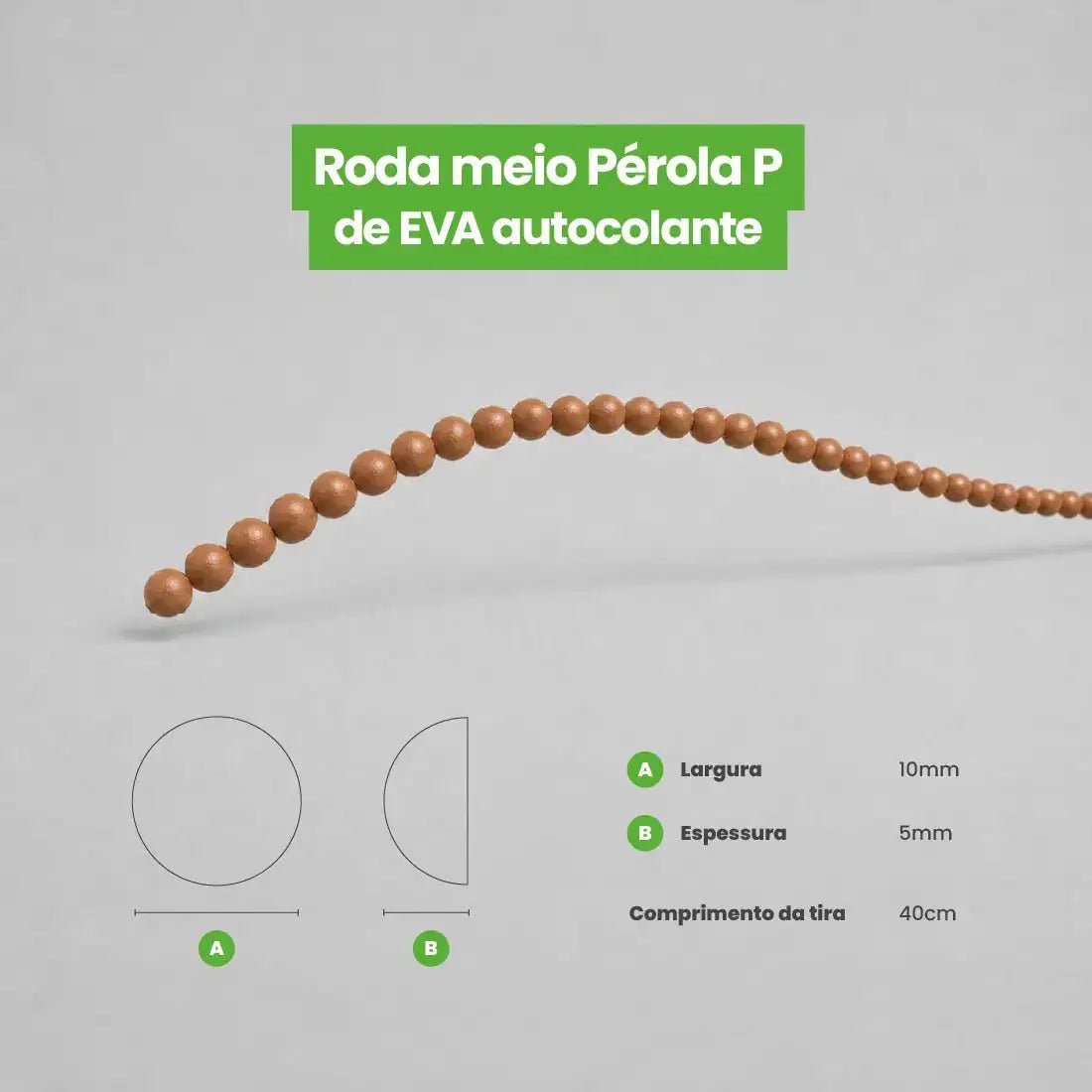 Rodameio Pérola em EVA Autocolante-Meu-Rodape--