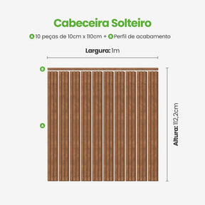 Kit Cabeceira Painel Ripado Autocolante | Linha Urban-Meu-Rodape--