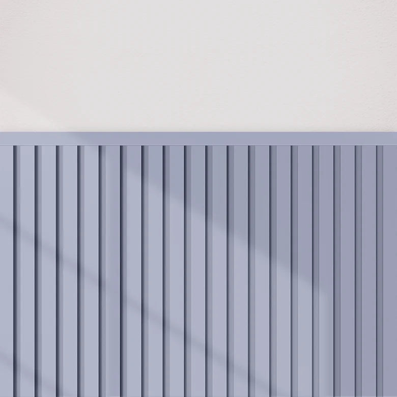 Painel Ripado Autocolante Laminado Meia Parede | Linha Play
