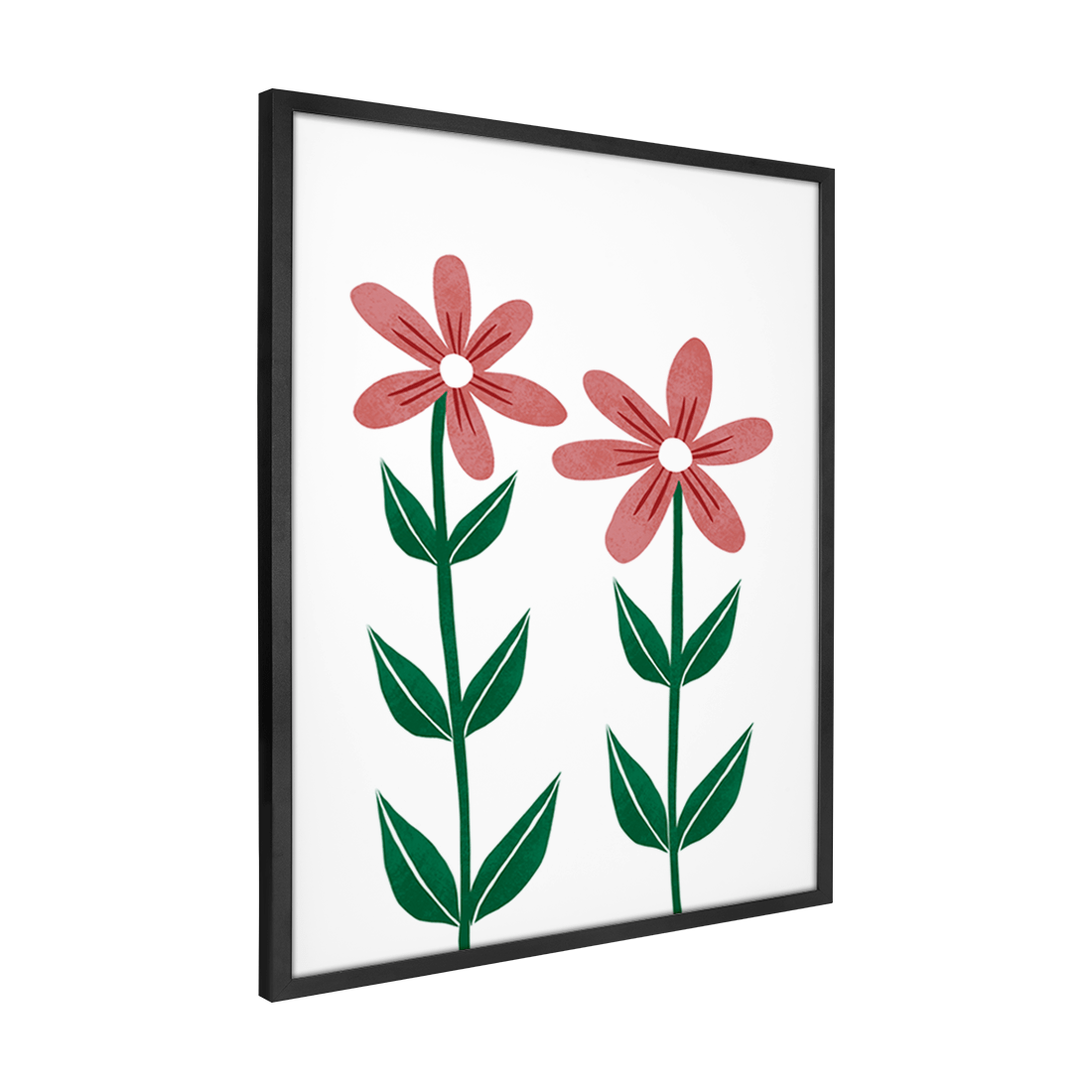 Quadro Decorativo Flores Vermelhas 3 | Rafa Harger