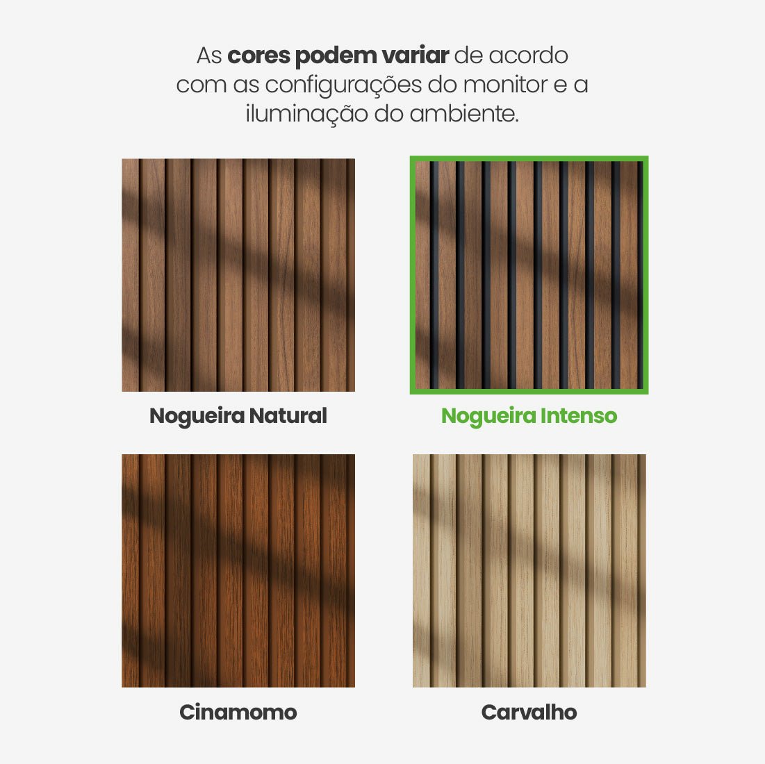 Painel Ripado Laminado de EVA Autocolante | Linha Madeto - Meu Rodapé