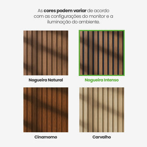 Painel Ripado Laminado de EVA Autocolante | Linha Madeto - Meu Rodapé