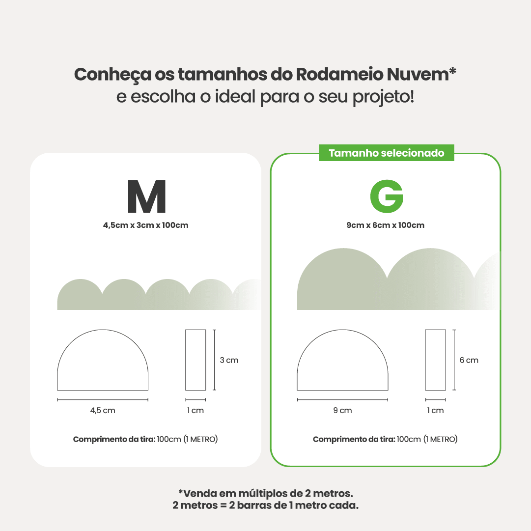 Rodameio Nuvem em EVA Autocolante